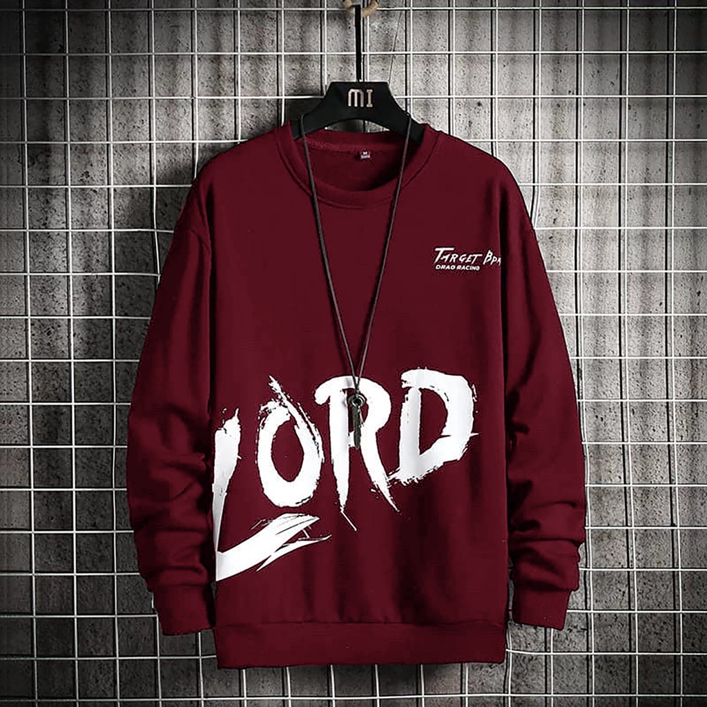 BAJU SWEATER LORD / sweater kekinian / sweater terlaris / fashion pria -mukzhop