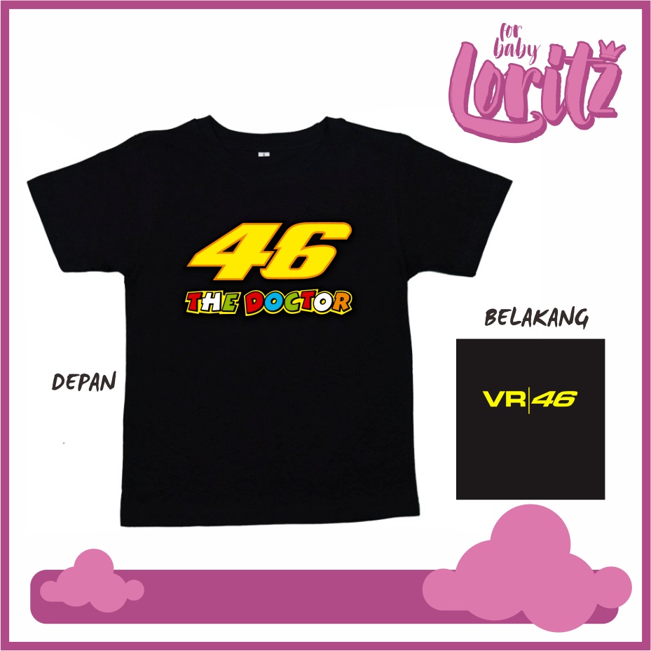 KAOS ANAK ROSSI 46