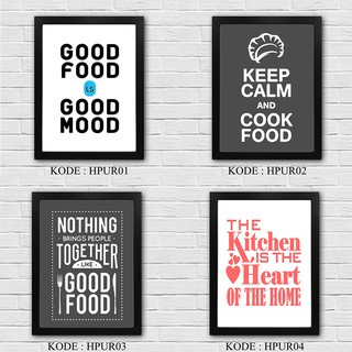 Hiasan dinding dekorasi  rumah  DAPUR QUOTES  Kitchen 