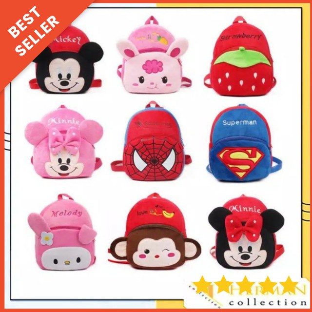 ZHAFIRA KIDS STORE - RANSEL ANAK IMPORT / TAS RANSEL ANAK PAUD IMPORT / BACKPACK ANAK MURAH IMPORT