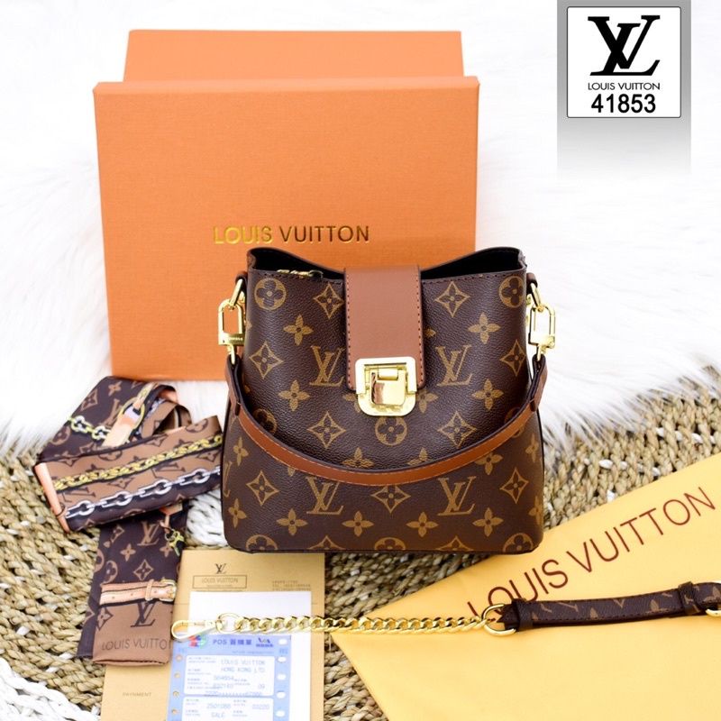 # 41853 TAS LV MONOGRAM HOBO MINI WITH BOX