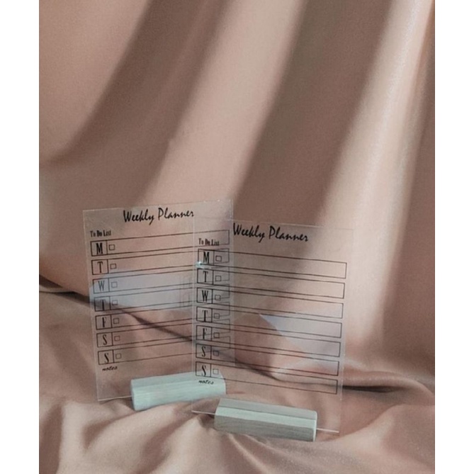 

Acrylic Planner/ weekly planner / akrilik planner / to do list / Monthly Planner Acrylic Planner A3 A4 A5 Monthly Weekly To do list Korean aesthetic cute ins