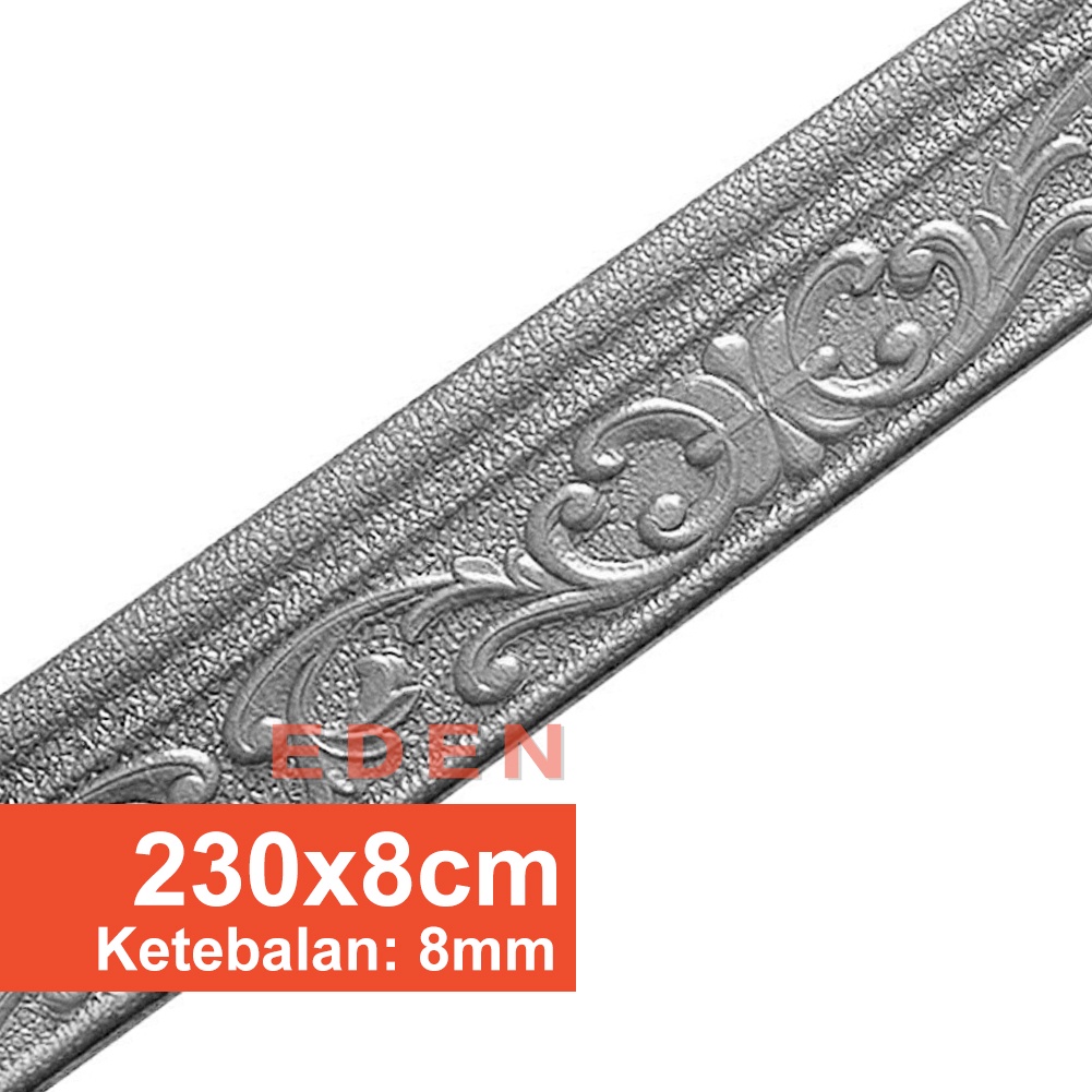 Wallpaper List Border Foam Stiker List Dinding 3D Wallborder 2.3 Meter-EDEN-LSB86