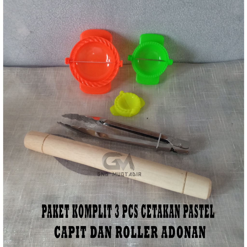 CETAKAN PASTEL KOMPLIT DAN ROLPIN KAYU + CAPIT