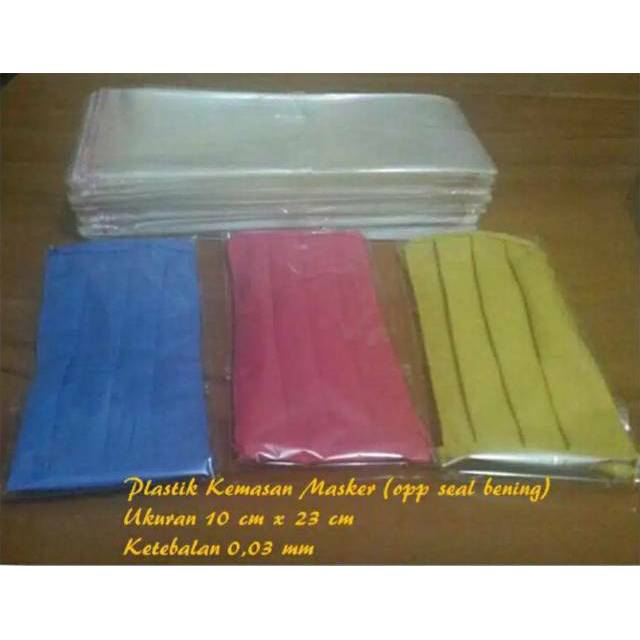 PLASTIK KEMASAN MASKER  ( KHUSUS RESELLER )