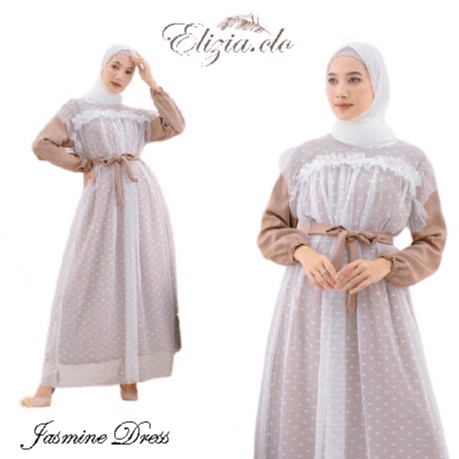 ꧁𓊈𒆜𝔢𝔩𝔦𝔷𝔦𝔞.𝔠𝔩𝔬 𒆜𓊉꧂DRESS PESTA TILE / DRESS / MAXI DRESS TERMURAH / GAMIS KONDANGAN BRIDESMAID GAMIS B
