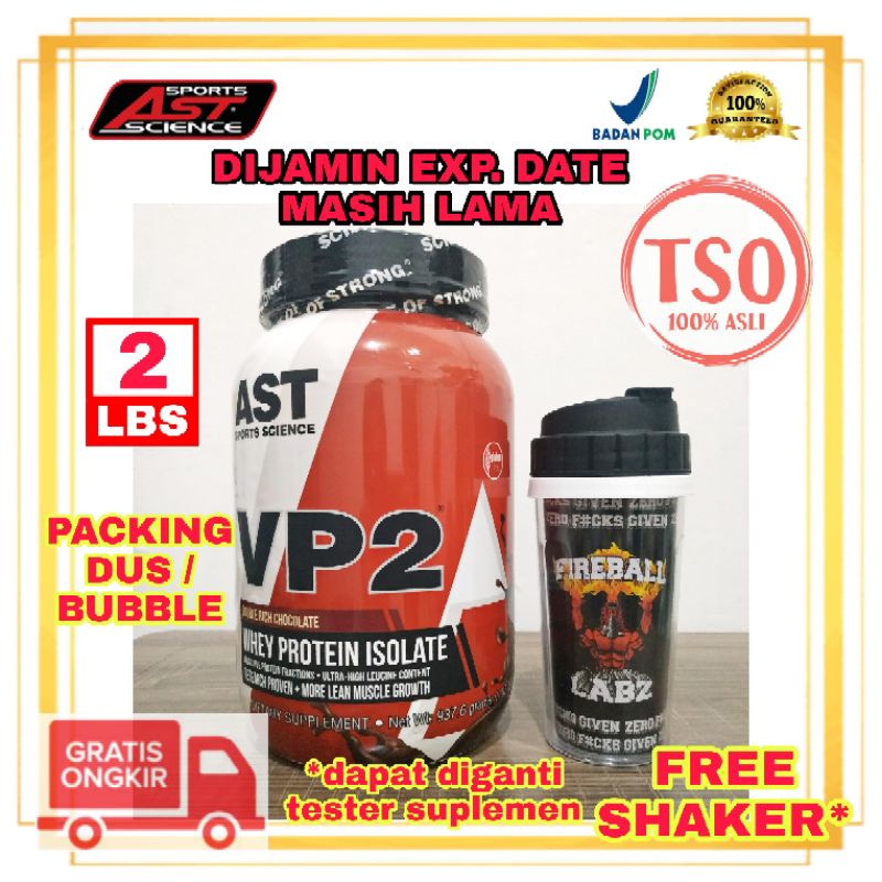 AST VP2 2 Lbs AST VP 2 2Lbs AST Whey Protein Isolate 2Lb AST V P 2 2Lbs Suplemen Fitness