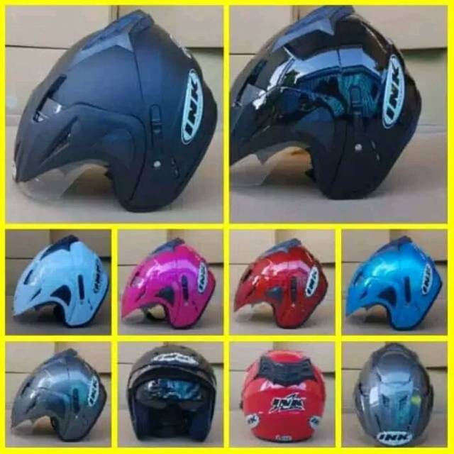 Helm INK, Helm INK KW double visor banyak pilihan warna.