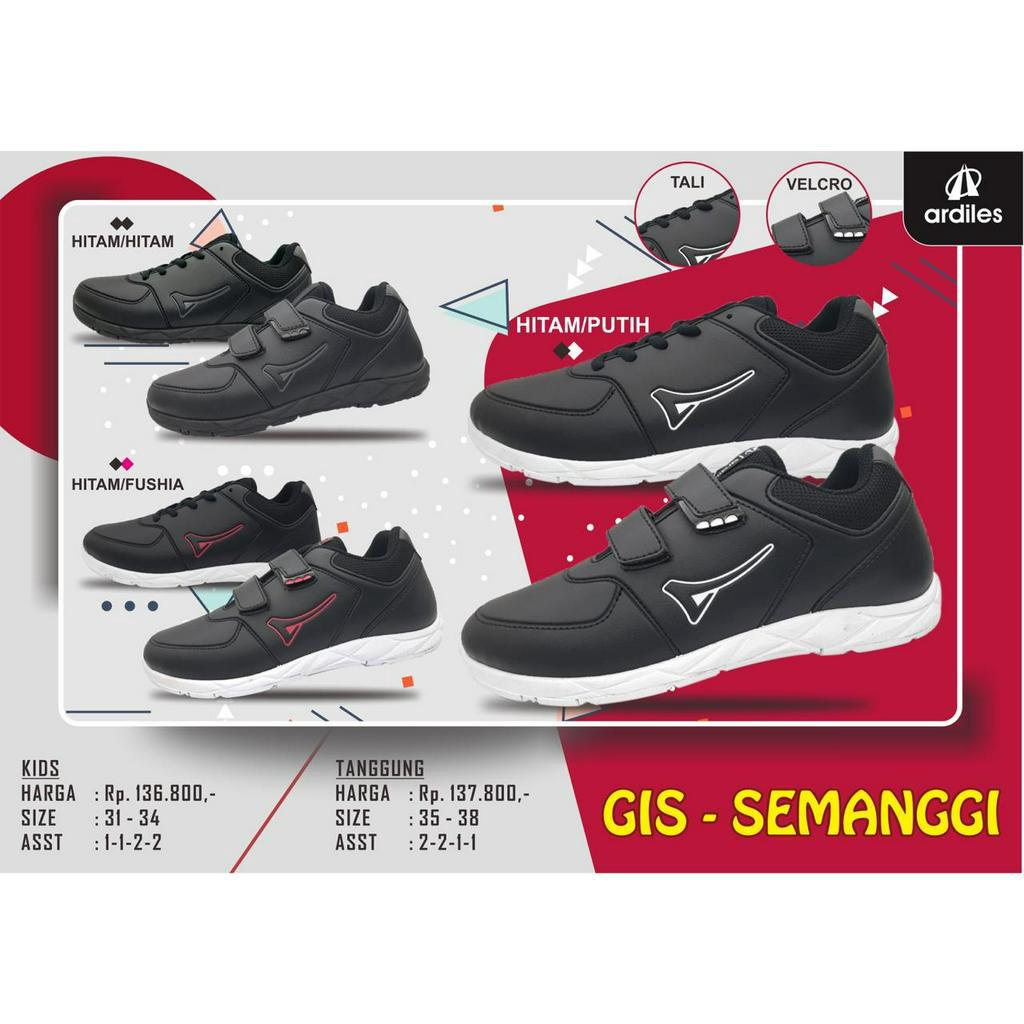 Sepatu Ardiles Anak Perempuan GIS - SEMANGGI T (TALI)