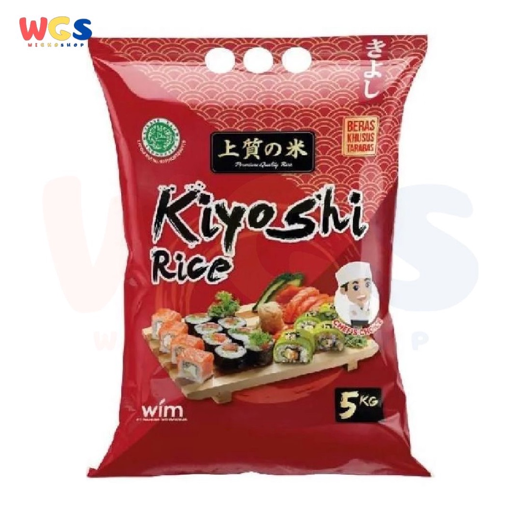 

Dua Tani Beras Kiyoshi Rice Premium 5kg - Beras Khusus Tarabas