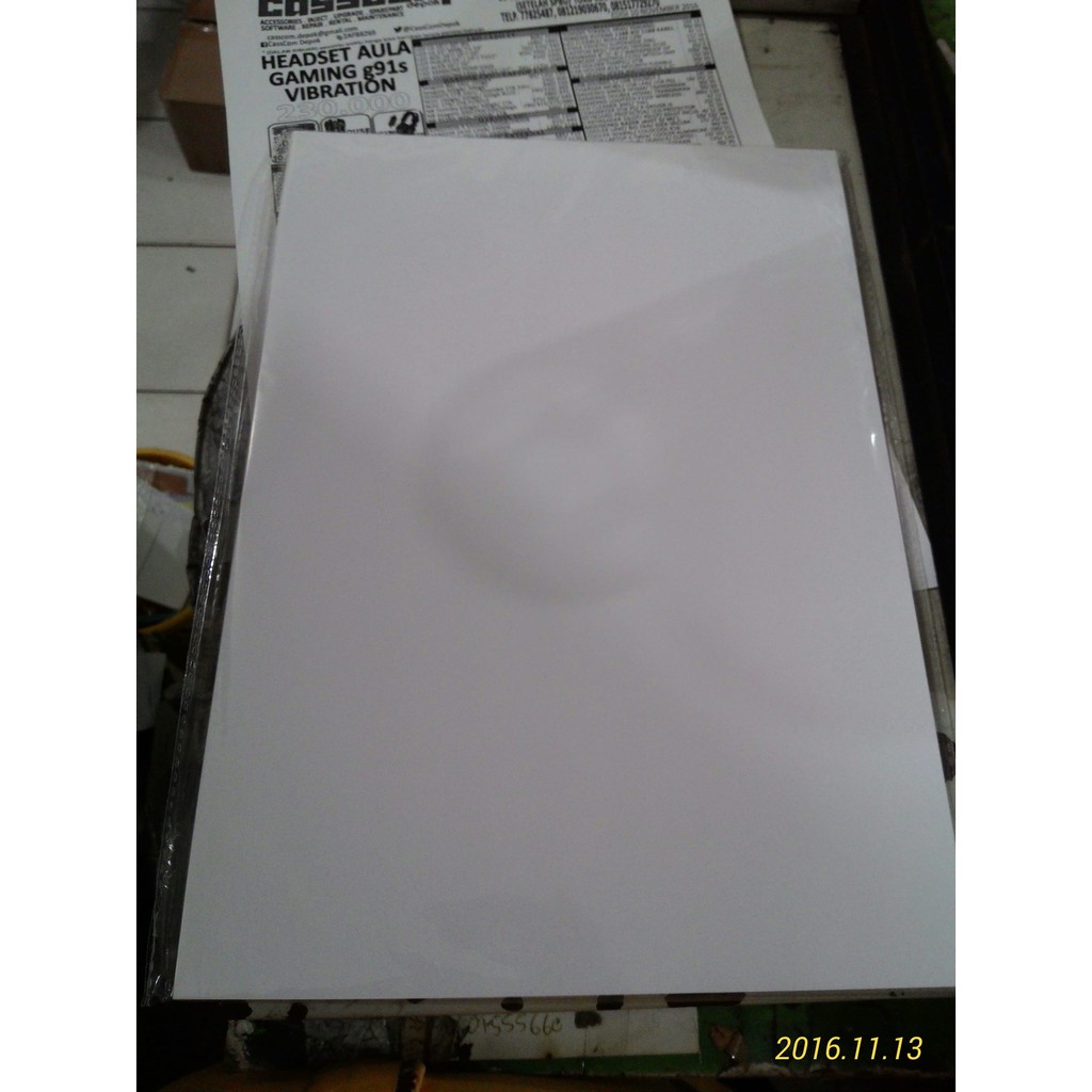 

HJK Kertas Foto 210gr, Paper Glossy A4 isi 20 lembar
