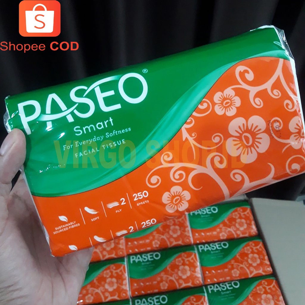 Tissue Paseo Smart 2 ply isi 250 Lembar / Tissue / Tisu / Tisu Paseo / Tisu Murah / Tisu Paseo 250 Sheet / Tissue Paseo 250 Sheet / Tisu 250 / Tissu Paseo 250 Sheet / Tissu Paseo