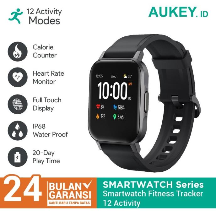 Sale Smartwatch Aukey Fitnes Tracker 12 Activity - 500911 /JAM TANGAN PRIA/JAM TANGAN WANITA/JAM TANGAN DIGITAL/JAM TANGAN ANALOG