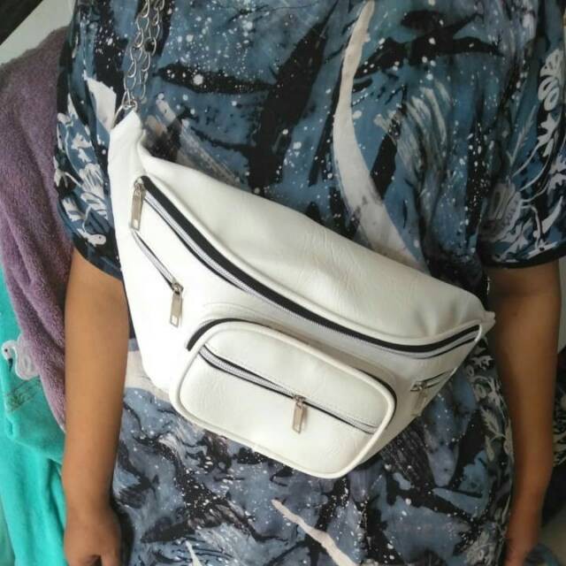 WAISTBAG sabyan - TRM WATERROOF LIPAT 1AX802 orange  Bisa di Lipat WANITA TERMURAH