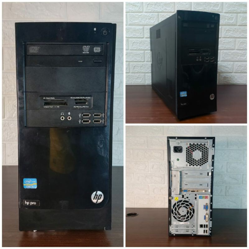 PC gaming editing Hp Pro 3330 MT Core i5 Gen2 Ram 8Gb hdd 500gb