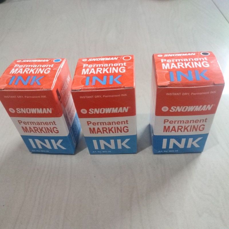 

✿ VINFE ✿ Per 1 pcs - Refill Tinta Snowman Permanent MIG-20