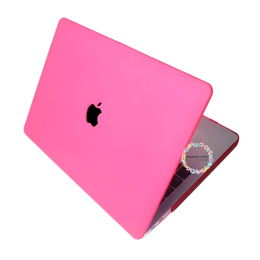 MACBOOK Case MATTE ROSEPINK NEW AIR PRO RETINA 11 12 13 14 15 16 INCH NON /  WITH CD ROOM / TOUCHBAR / TOUCH ID / M1 2020 2021 2022