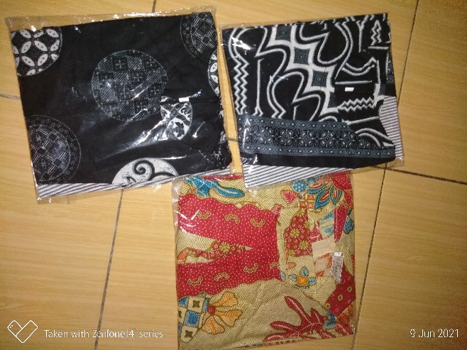 Batik Tunik Shibori Jumputan Terbaru Size S-3l / Hrb026 Yelbor Navbor / Biru Putih / Original..