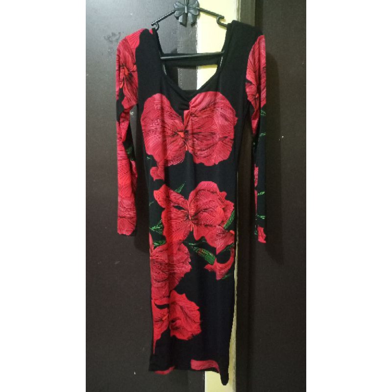 preloved dress ketat