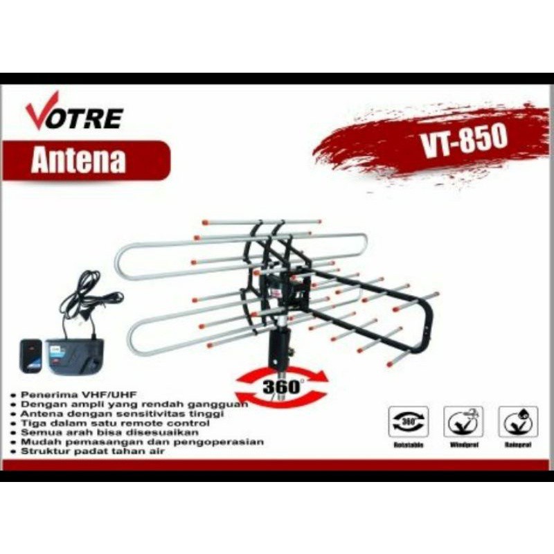 ANTENA TV Votre VT-850 Remot Rotasi