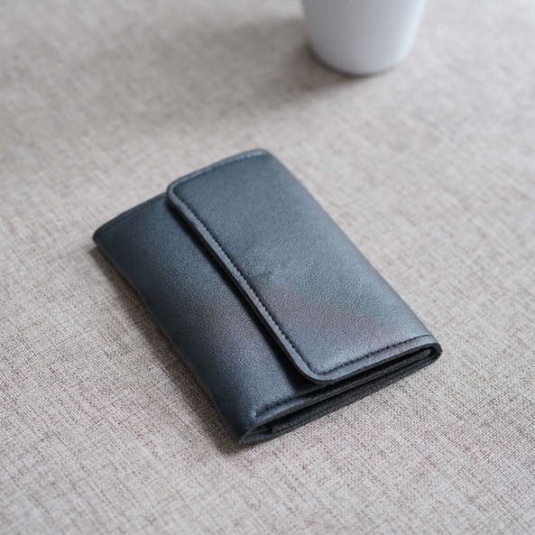 Kamiyastuff Aiko Wallet - Dompet Wanita-Black