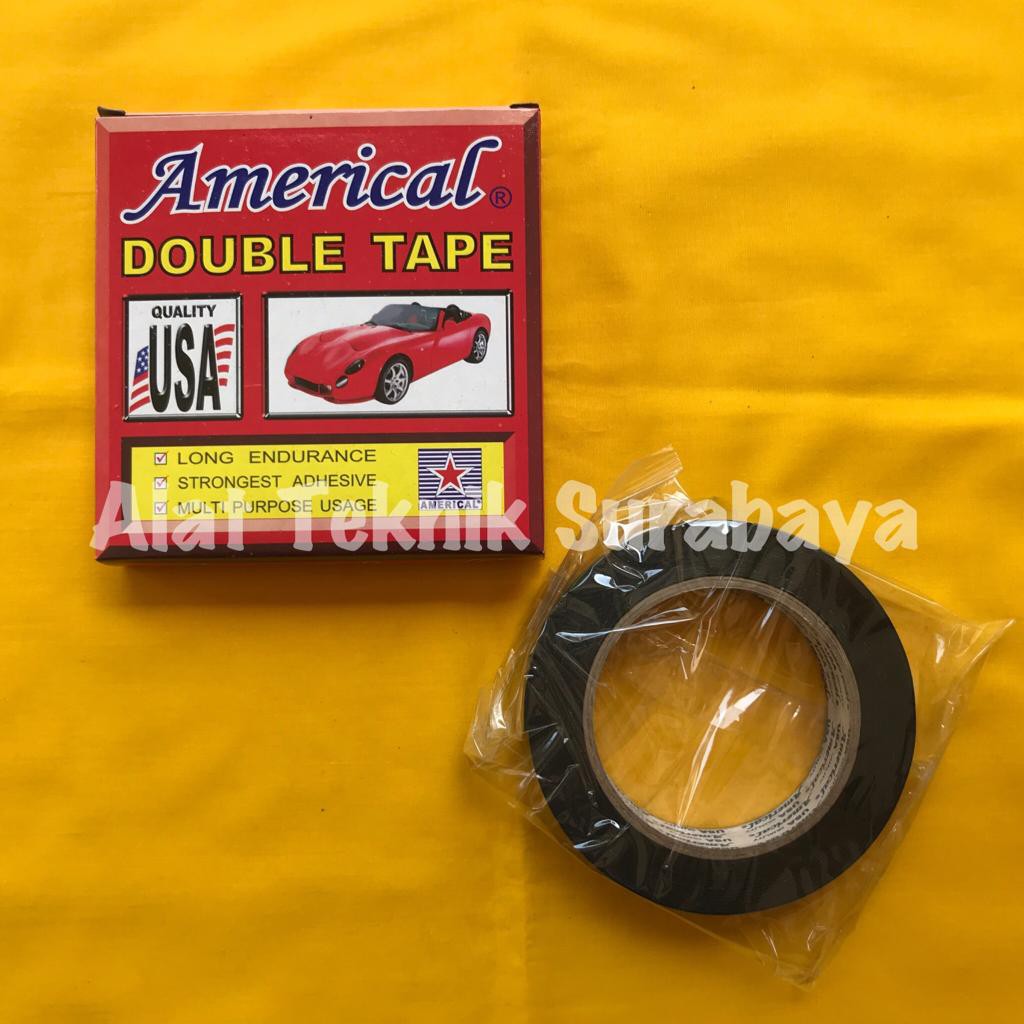 

DOUBLE TAPE AMERICAL / ISOLASI LAKBAN SOLASI SELOTIP BOLAK BALIK