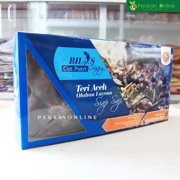 

Teri Aceh Bilis Cut Putri Crispy
