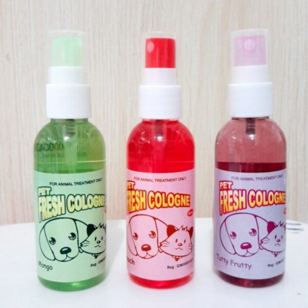 Parfum Fresh Cologne 60ml Kucing Anjing Kelinci Hewan Parfume Perfume