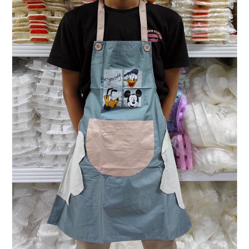 Apron / Celemek Masak Dapur PREMIUM