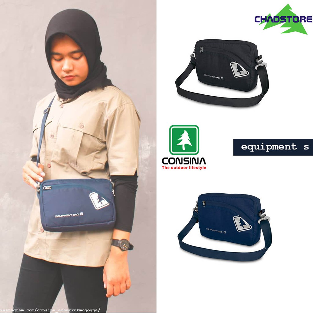 Tas CONSINA EQUIPMENT BAG S Tas Selempang Travel Pouch