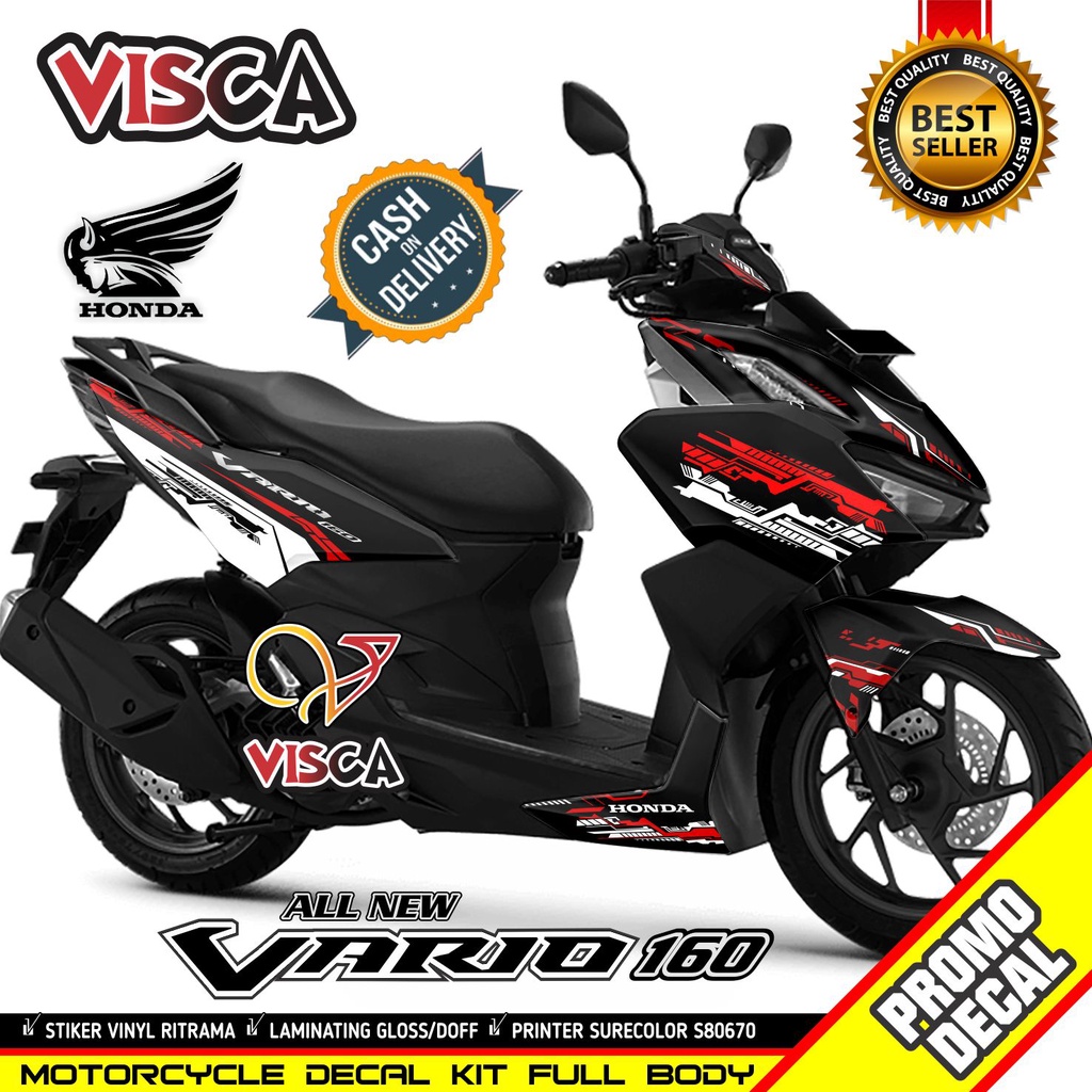 Decal Vario 160 New 2022 Full Body Stiker Vario 160 New 2022 Full Body Striping Vario 160 New 2022 F