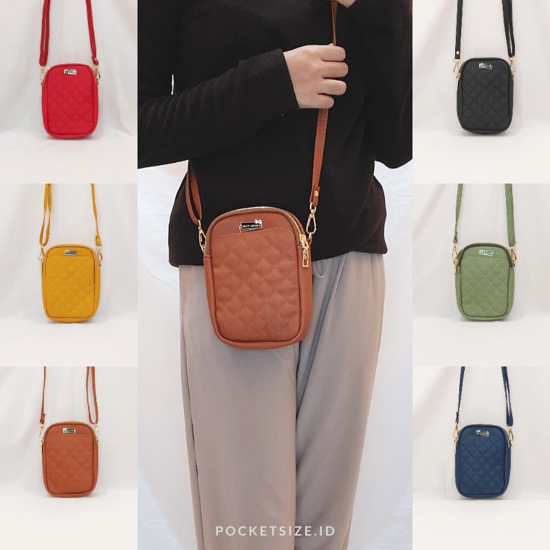 forever young tas ponsel wanita (muat hp 6,7 inci) / phone bag / mini sling bag