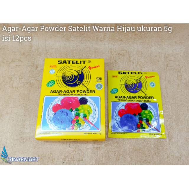 

AGAR AGAR SATELIT 5G