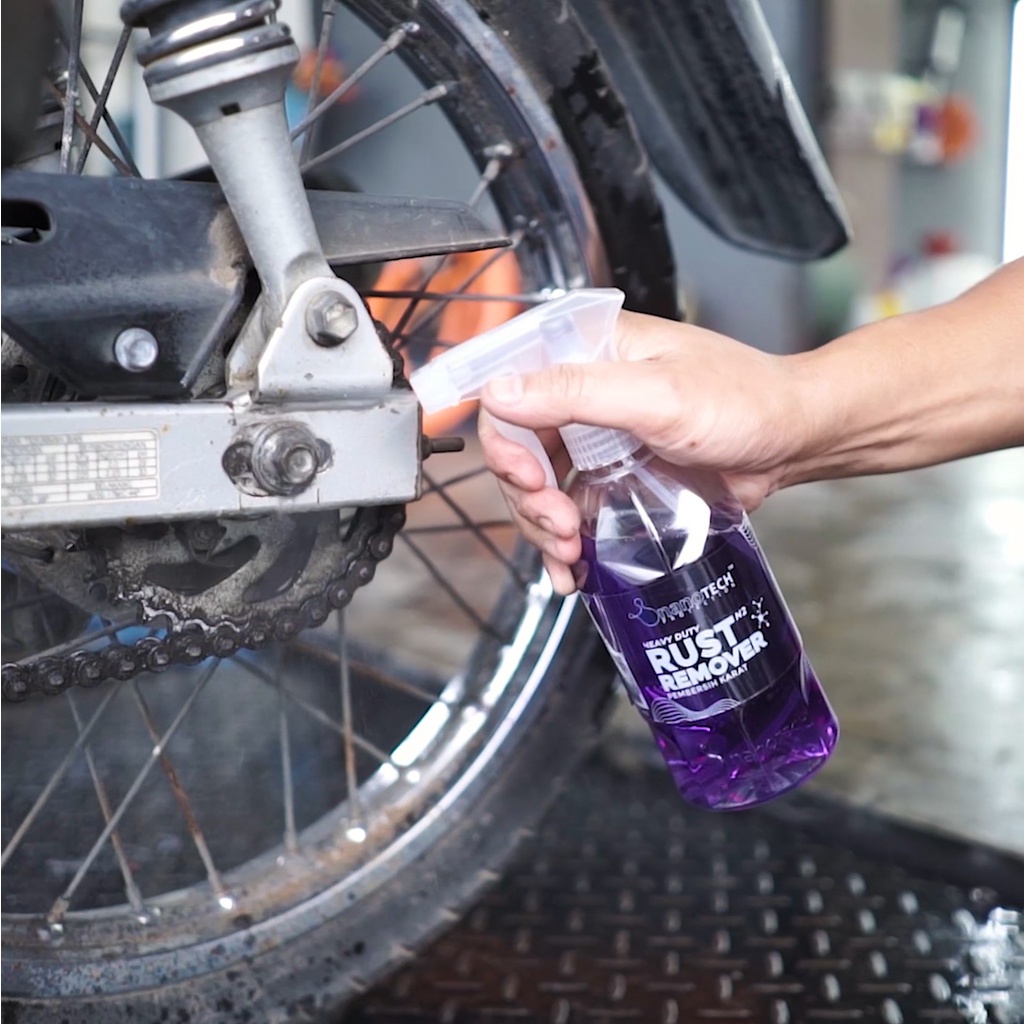 RUST REMOVER HEAVY DUTY - nanoTECH PROTECTION - PEMBERSIH KARAT - PENGHILANG KARAT - PEMBERSIH MESIN MOTOR - PEMBERSIH MESIN MOBIL - PENGKILAP MESIN - PEMBERSIH KERAK MESIN