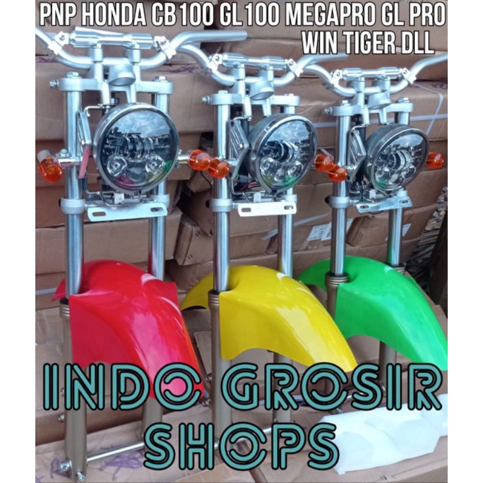 shockbreaker ninja shok ninja PNP Honda set Daymaker 16 led stang daytona sein palu slebor ninja r