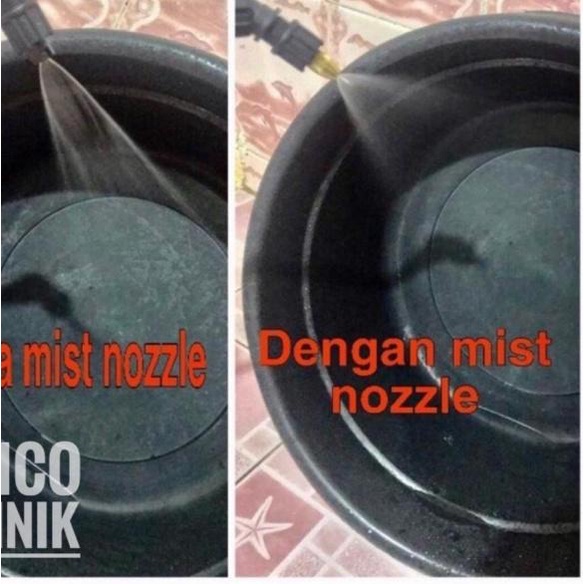 ◌ adjustable nozzle tasco / Nozzle sprayer kabut / ujung kepala spra ☛