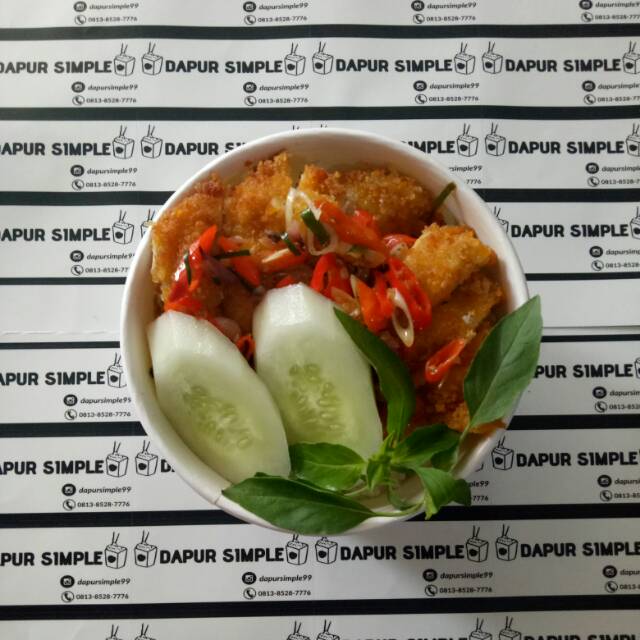 

RiceBowl Chicken Katsu Sambal Matah by Dapur Simple 99