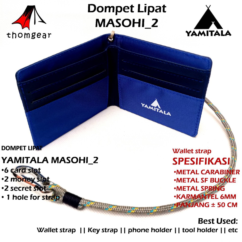 Thomgear Yamitala Dompet Lipat Masohi 2 Original