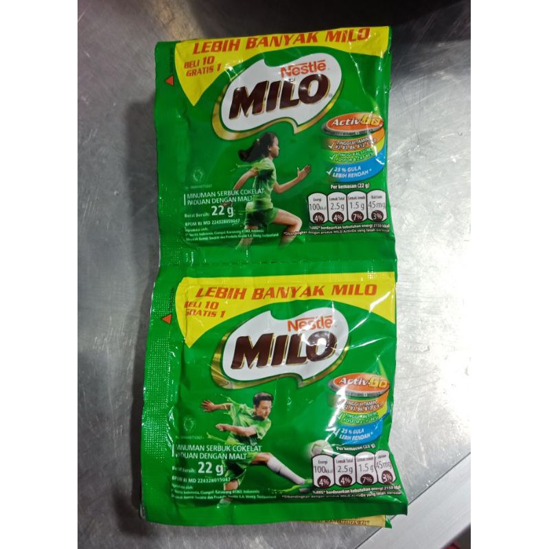 

Milo 10pcs Gratis 1pcs