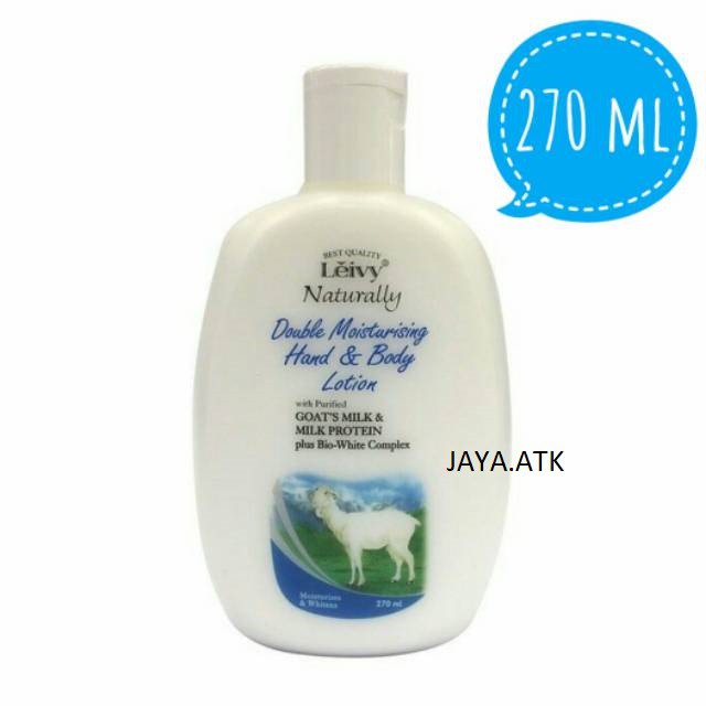 HAND BODY LOTION LEIVY LOSION SUSU KAMBING GOATS MILK 270 ML LOSION HEN BODI