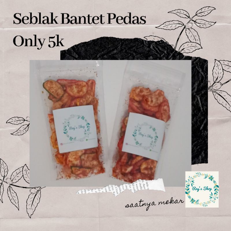 

kerupuk seblak pedas gurih