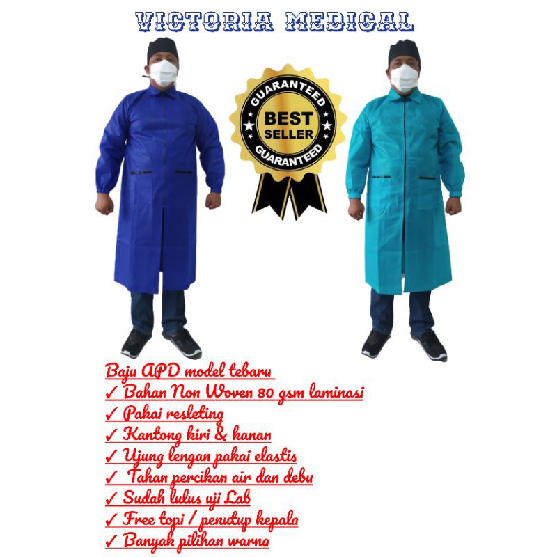 APD TERBARU STANDAR MEDIS PRIA/WANITA