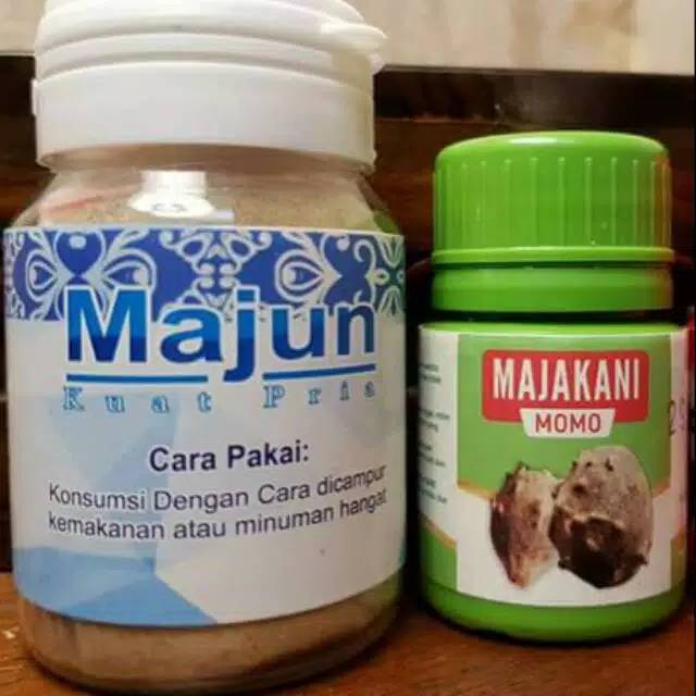 (COD) Promo Paket Majun + Majakani Momo HerbalPromil PaketHemat ObatKista ObatMiom StaminaPria