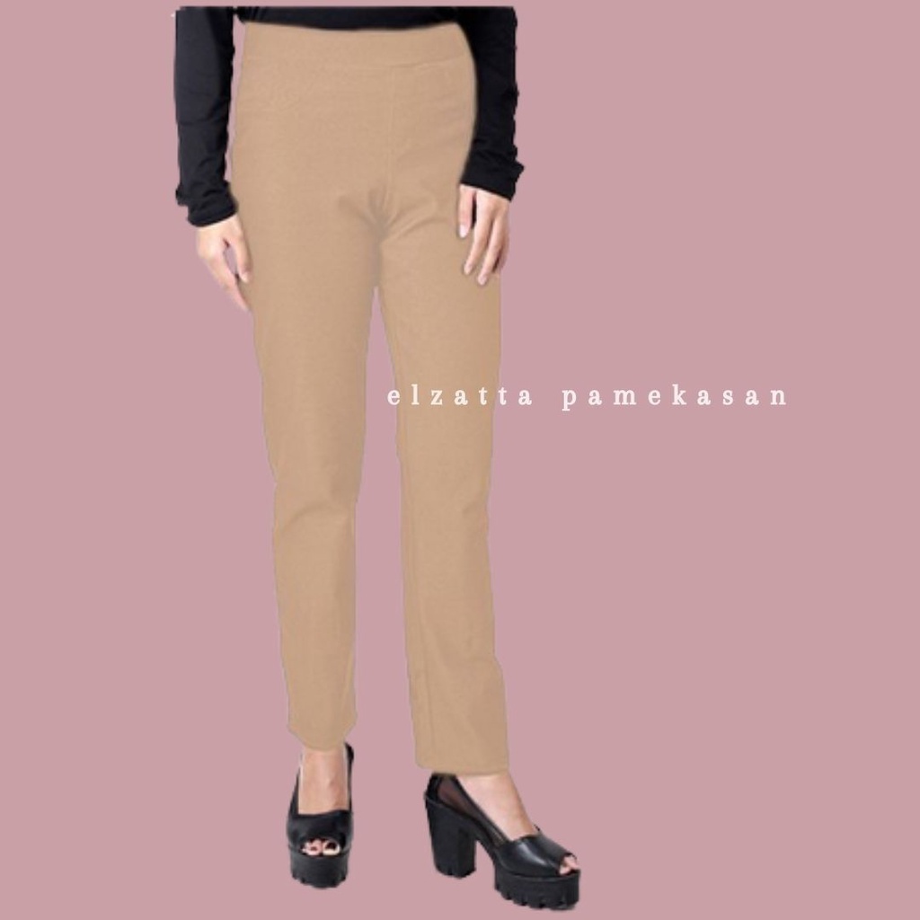 Dauky - Celana Panjang Straight Fit 723 - CELANA KERJA WANITA CELANA CASUAL CELANA SANTAI