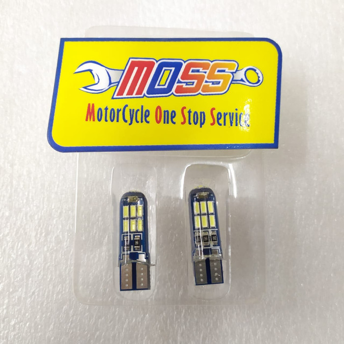 T10 15 TITIK LUMINOS LAMPU SENJA SEIN T10 LUMINOS 3014 PUTIH