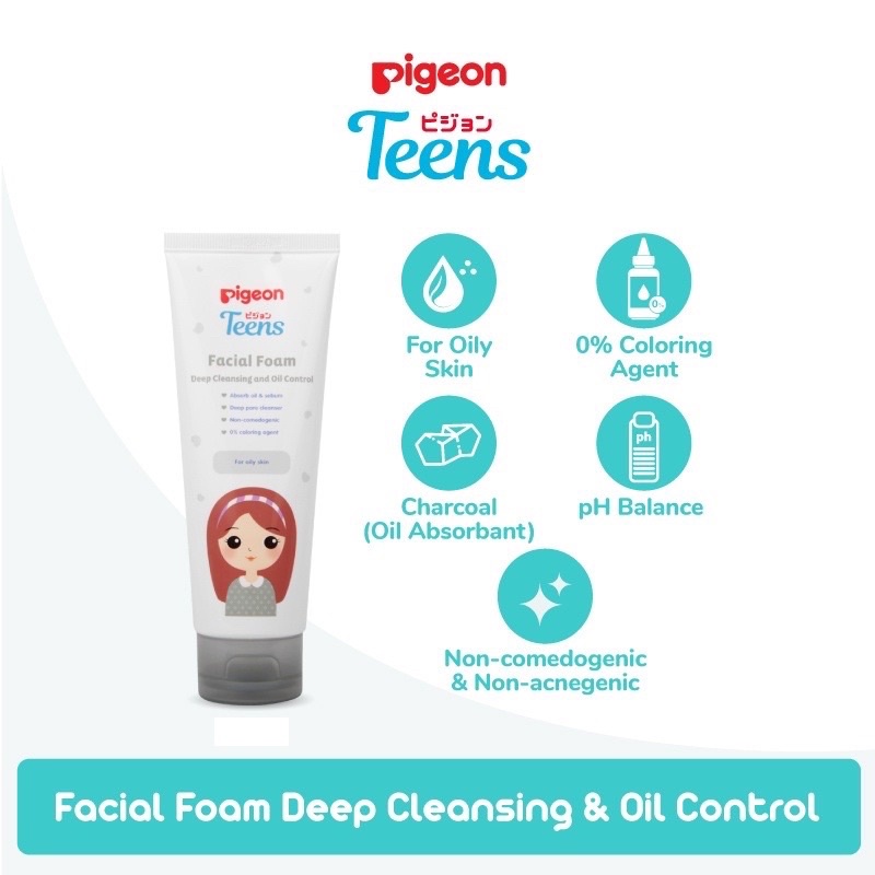 PIGEON FACIAL FOAM DEEP CLEANSING OIL CONTROL 40gr