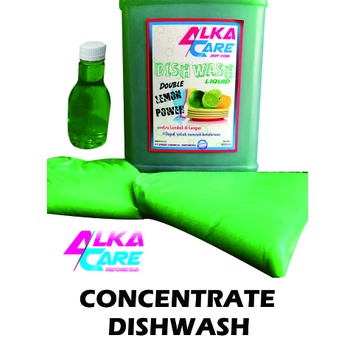 Alka Care Sabun Cuci Piring biang Konsentrat 1 Kg untuk 5 Liter aroma Lemon