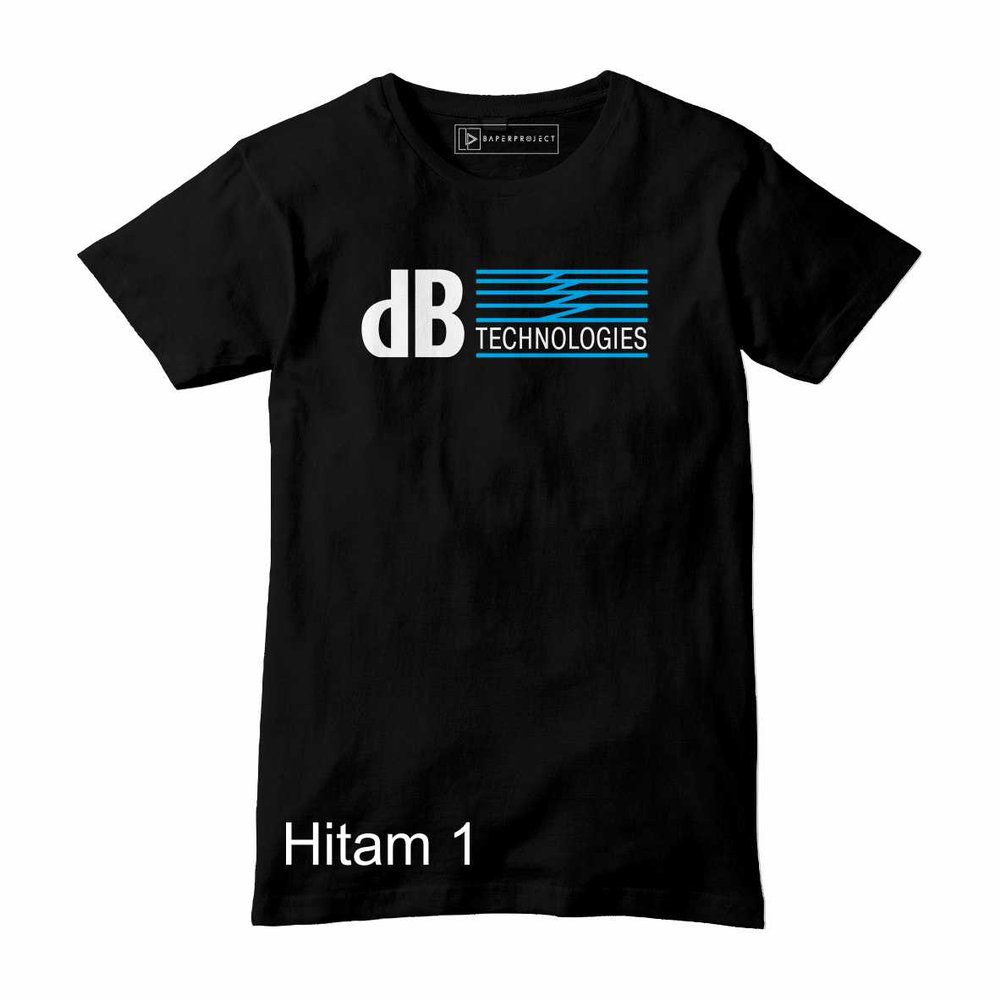 Promo Terlaris Distro Kaos Musik Audio DB Technologies Cotton Combed 100%