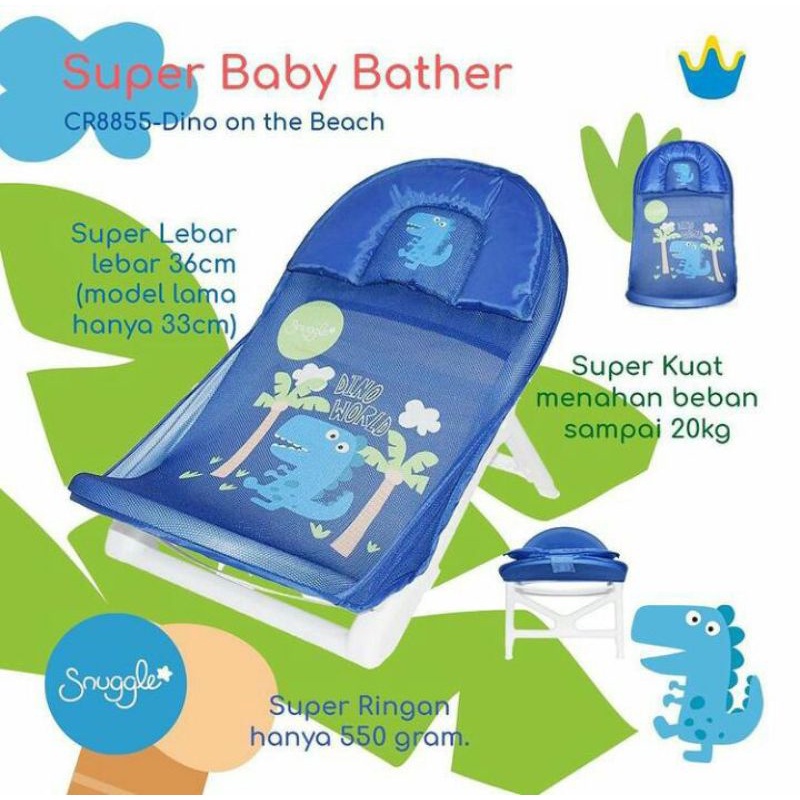 Baby Bather Snuggle by Crown / alat bantu mandi bayi