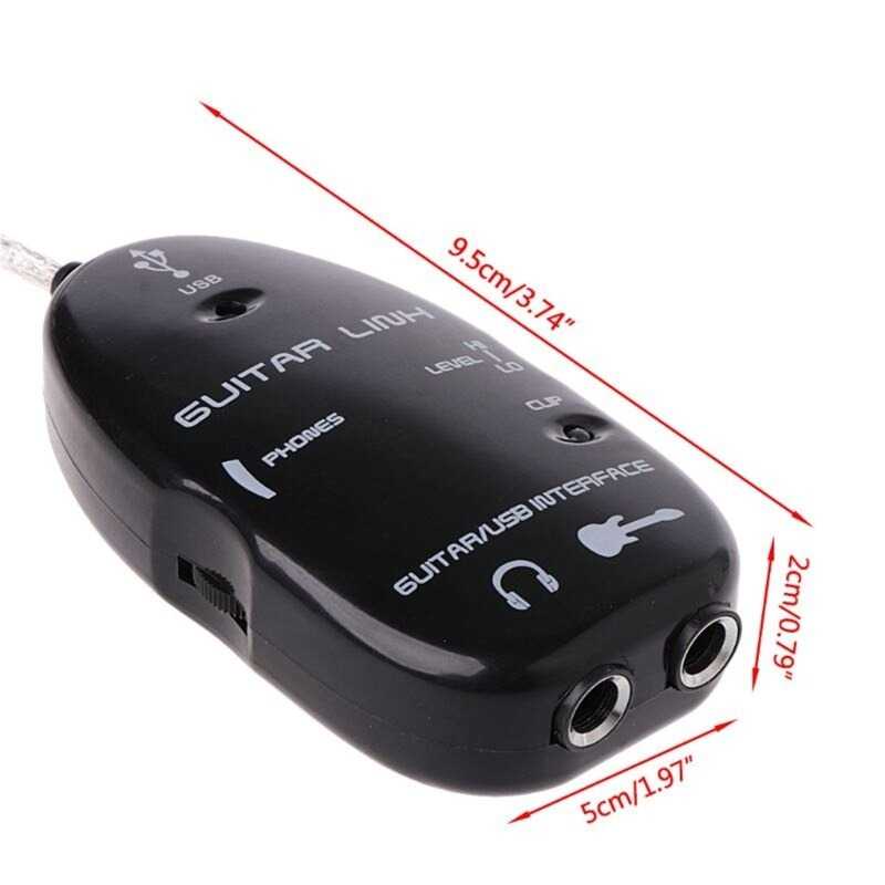 IDN TECH - Homeland USB Guitar Link Audio Cable for PC / Mac - HD031
